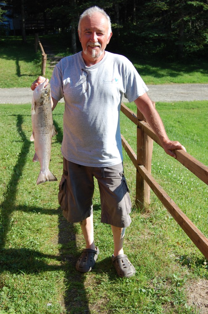 Phil's biggest catch at the Lodge